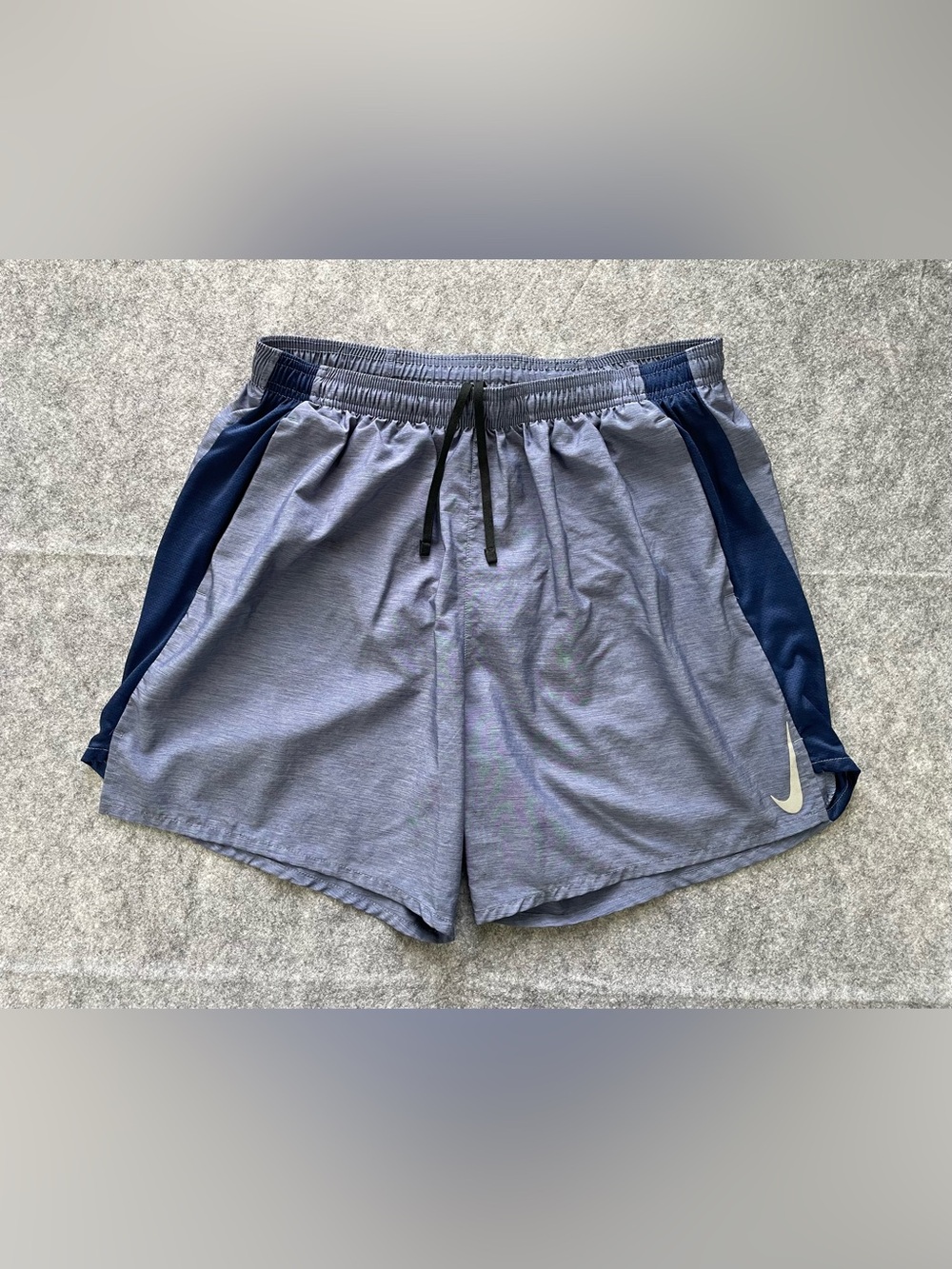 Nike Running Shorts Mens XL Blue Void Lined Dri-FIT Challenger 7" AJ7687-493